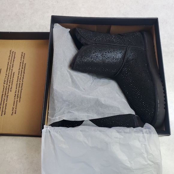 New INC Adrief Black Bling Pull On Boots - Picture 10 of 15